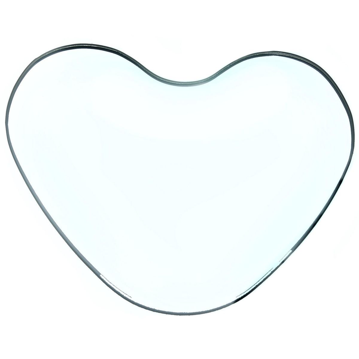 CONCEPT - Set 4 espejos corazón 19x19 cm