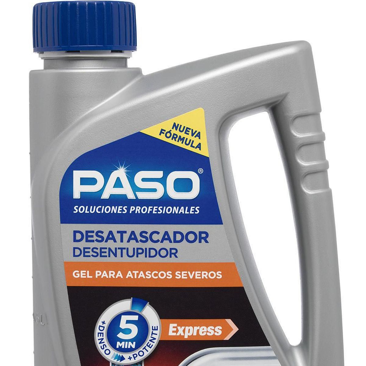 PASO - Desatascador Gel Tuberías y Desagües 1 l Botella