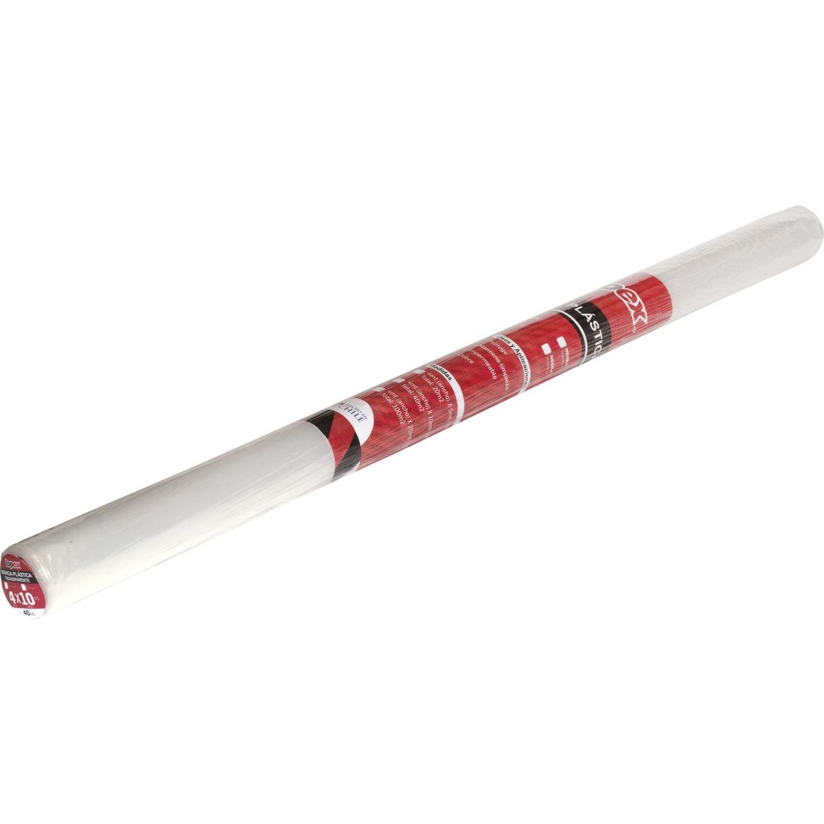 TOPEX - Polietileno transparente 4x5 m premium