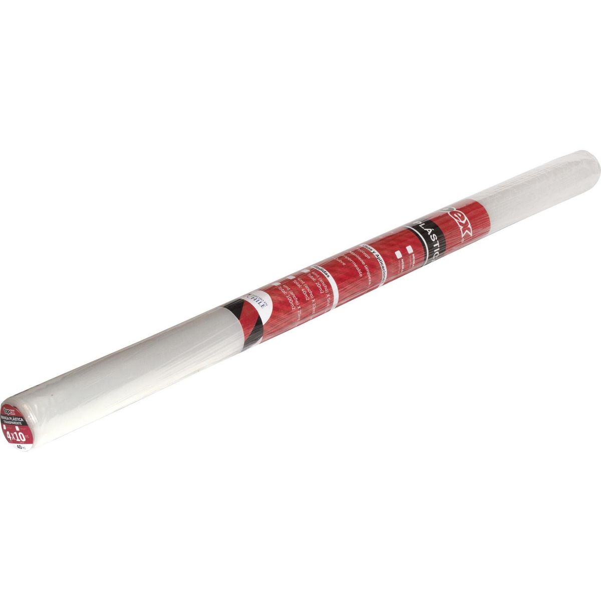 TOPEX - Polietileno transparente 4x25 m standard