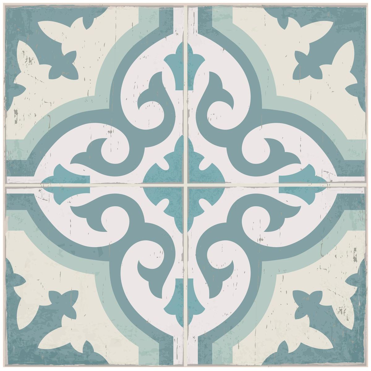 VALDECO - Baldosas 33x33 cm set 6 unidades