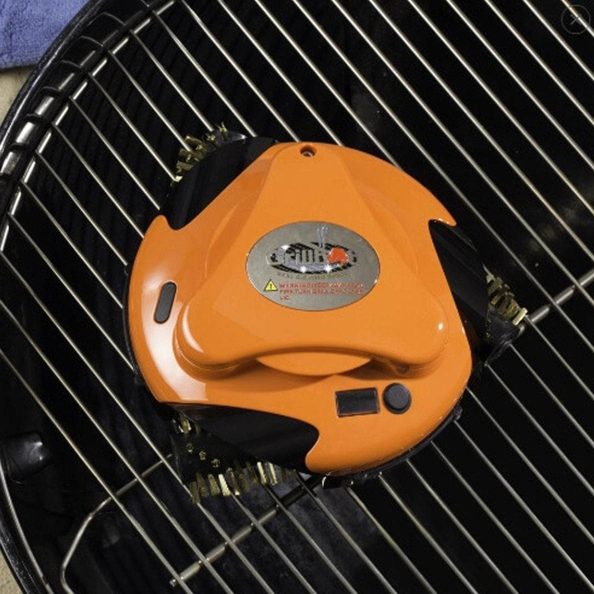GRILLBOTS - Robot limpia parrilla naranjo