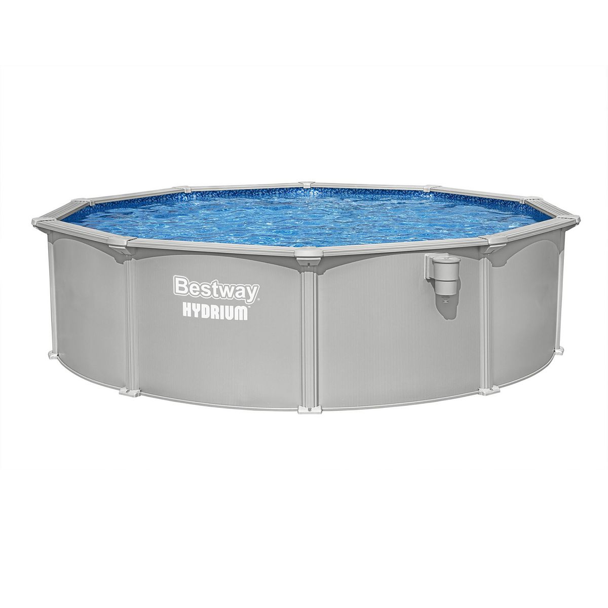 BESTWAY - Set Piscina Estructural 460x460x120 cm 17.430 Litros Hydrium