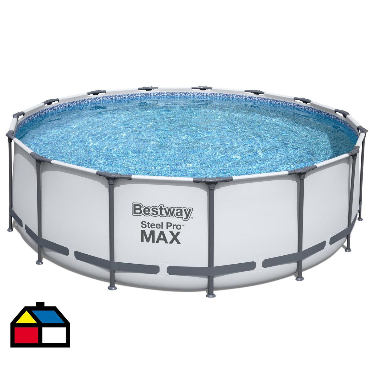 Combo piscina estructural 457x122 cm + bomba 800 gl, marca BESTWAY - Foto Principal