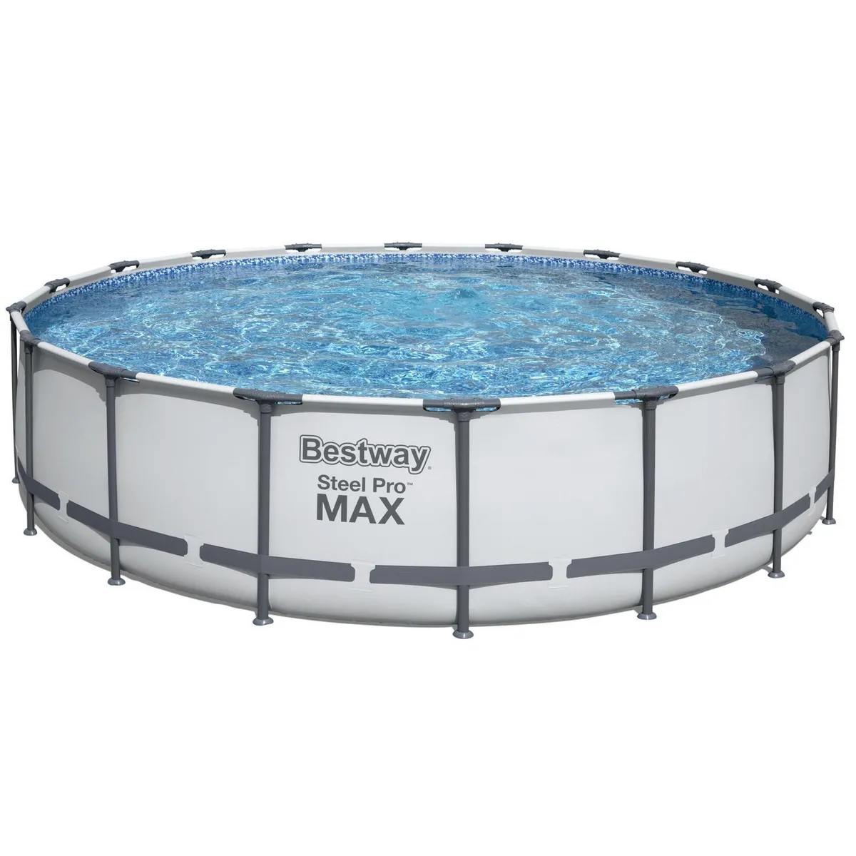 BESTWAY - Piscina Estructural 549x122 cm 5.700 l + Bomba + Filtro + Escalera + Cobertor