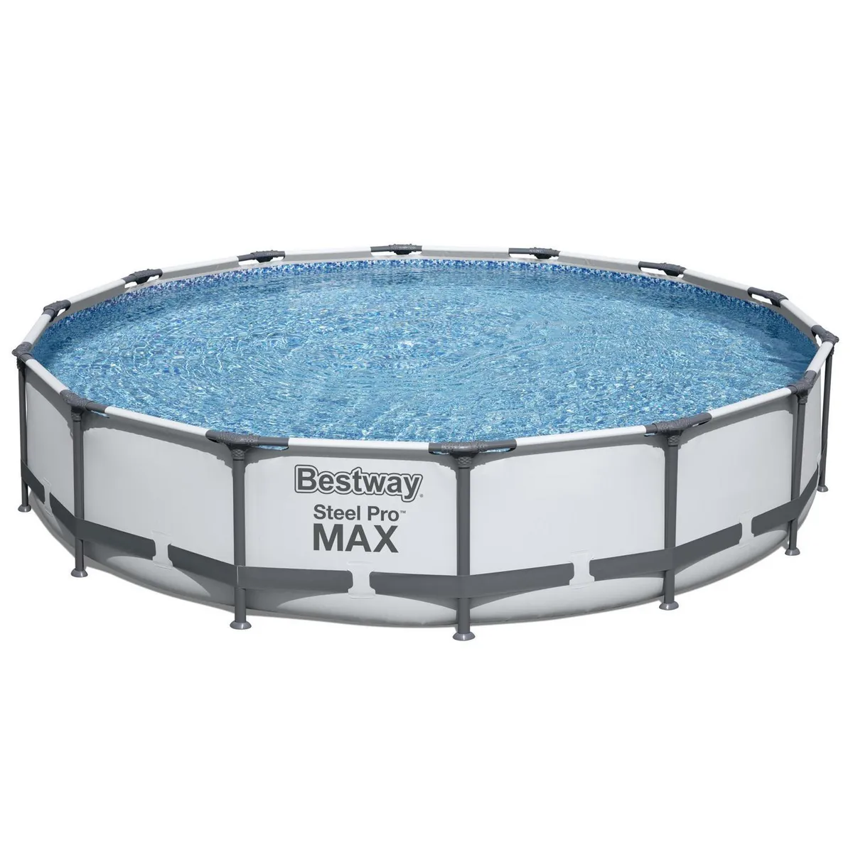 BESTWAY - Piscina Estructural 427x427x84 cm 10.220 l + Bomba + Filtro