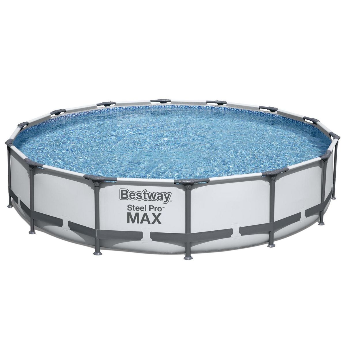 BESTWAY - Piscina Estructural 427x427x84 cm 10.220 l + Bomba + Filtro