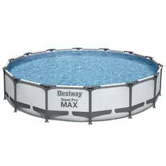 BESTWAY - Piscina Estructural 427x427x84 cm 10.220 l + Bomba + Filtro