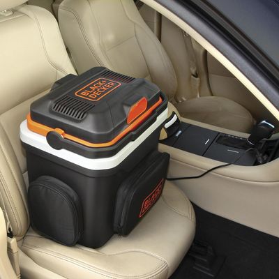 Imagen 2 del producto Cooler Eléctrico 12 V 24 l Negro/ Naranjo