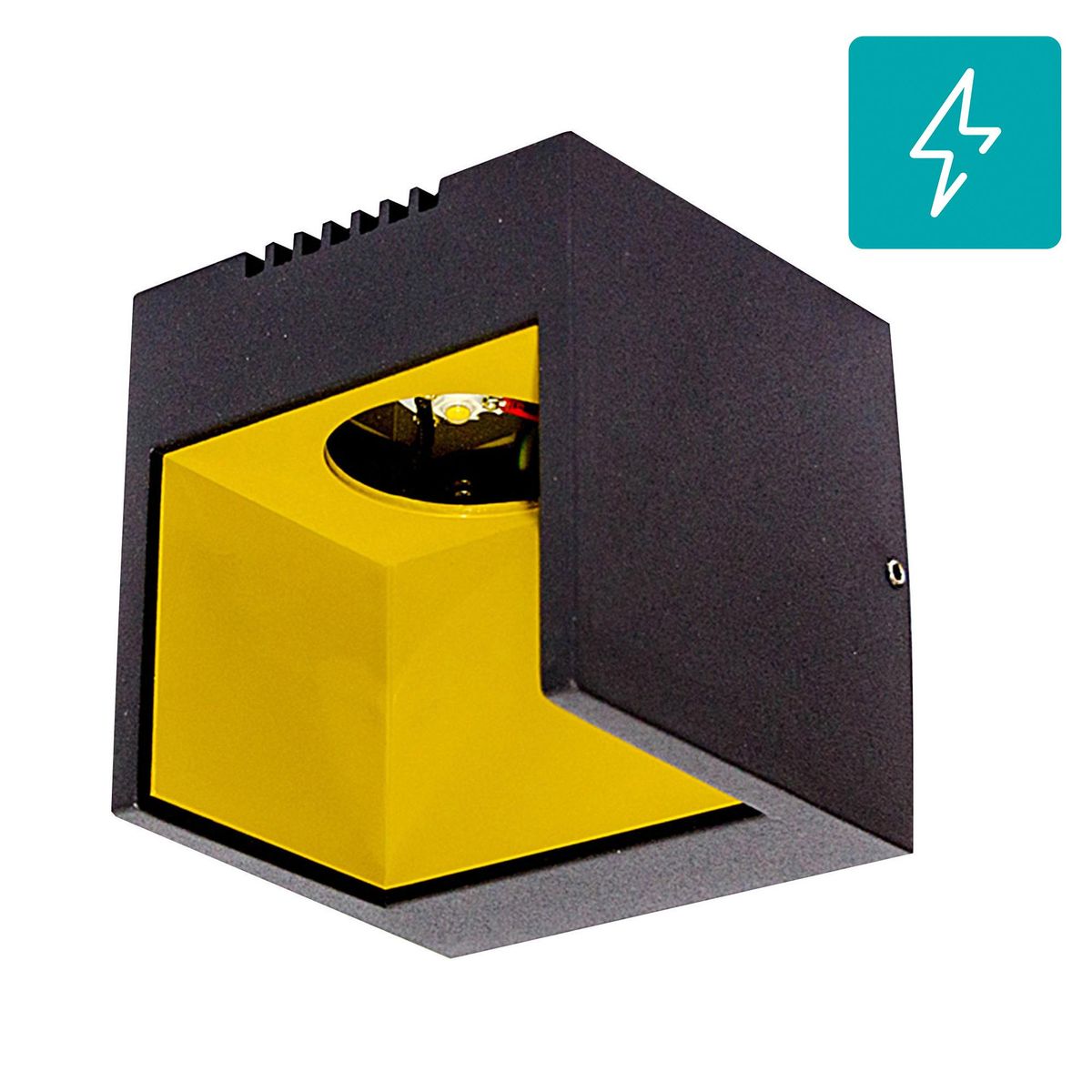 TECHNOLAMP -  Metal Negro