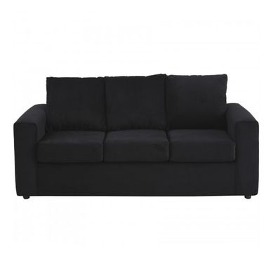 Sof 3 cuerpos 175x85x75 cm negro