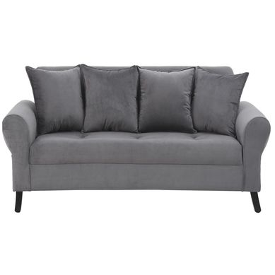 Sof 3 cuerpos 185x80x75 cm gris