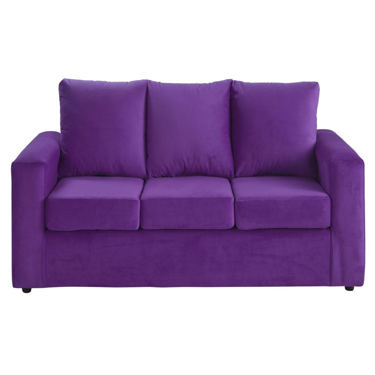 BODEVIR - Sofá 3 Cuerpos + 2 Pouf