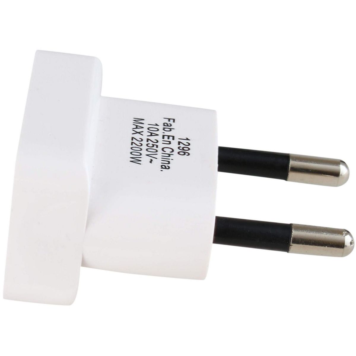 Adaptador patas planas marfil, marca REMA - Foto 2