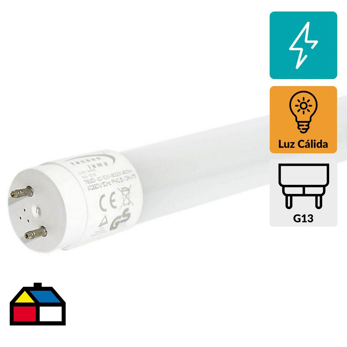 TECHNOLAMP -  Luz Cálida 18 W