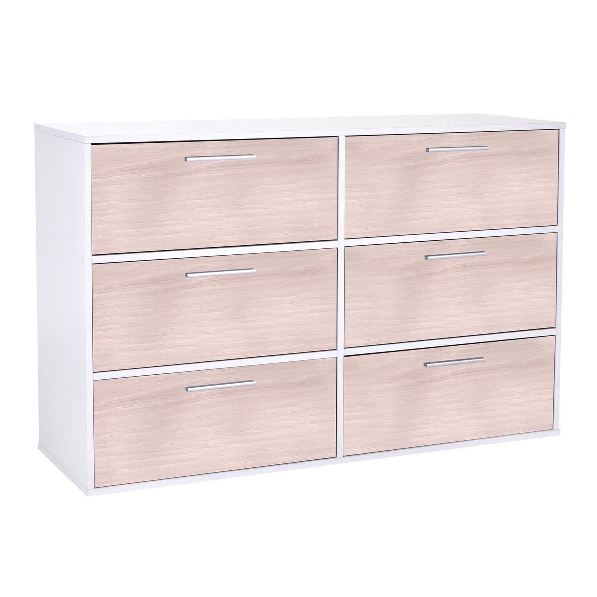 CIC - Cómoda 6 Cajón(es) 120x80x40 cm Acacia Arena