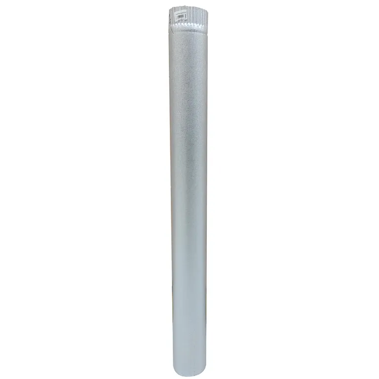 Tubo acero galvanizado 4" 100x10,16x10,16 cm