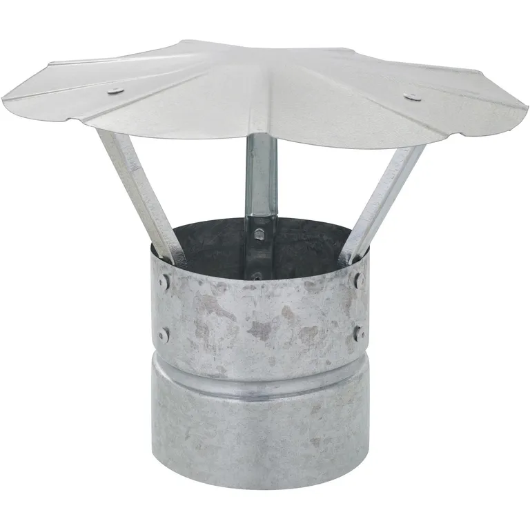Gorro Para Tubo Galvanizado 4 Pulgadas Protección Ductos