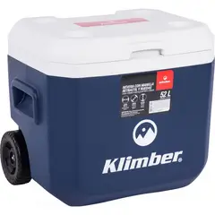 KLIMBER - Cooler con Ruedas 52 l Azul