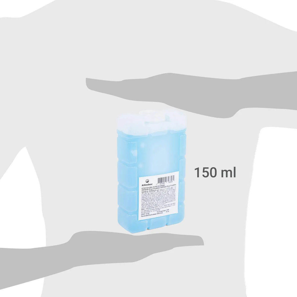 Ice Pack Reutilizable 150 Ml Para Cooler, marca KLIMBER - Foto 2
