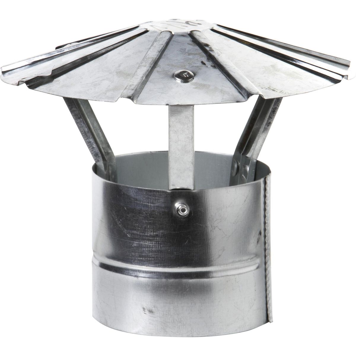 COYAHUE - Gorro para tubo acero galvanizado 4.5"