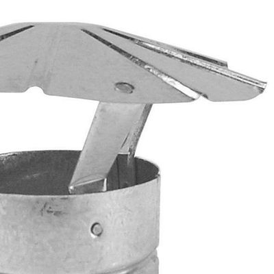 Imagen 2 del producto Gorro Para Tubo Galvanizado 5 Pulgadas Ducto Ventilación