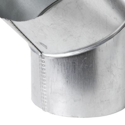 Imagen 2 del producto Codo para tubo acero galvanizado 4"" 90º