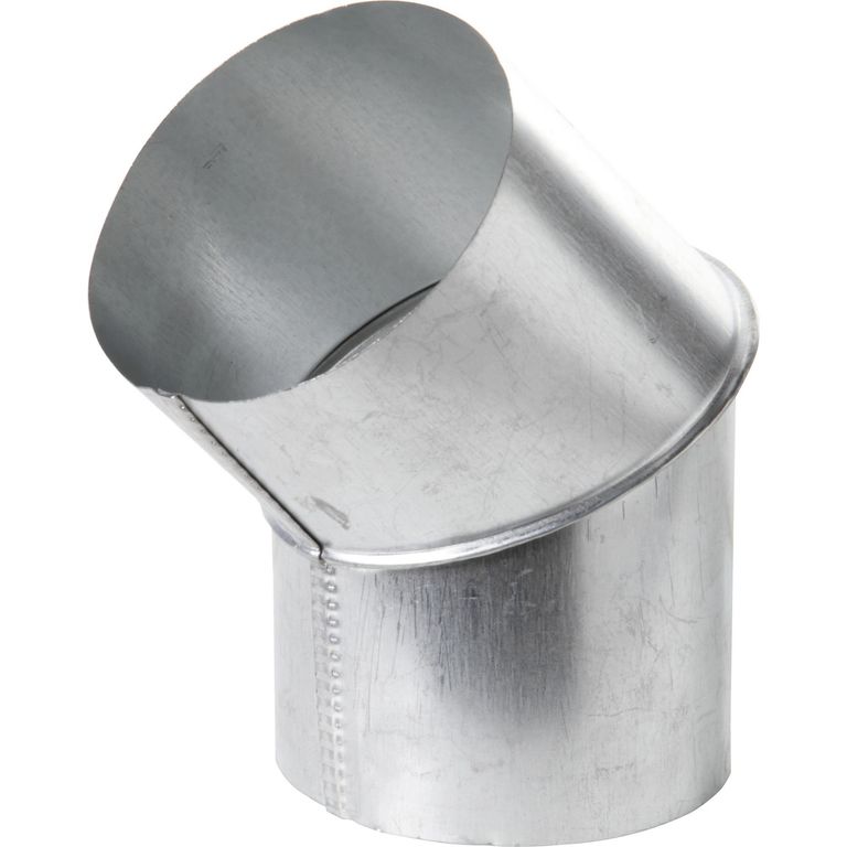 Codo para tubo acero galvanizado 4.5" 45º