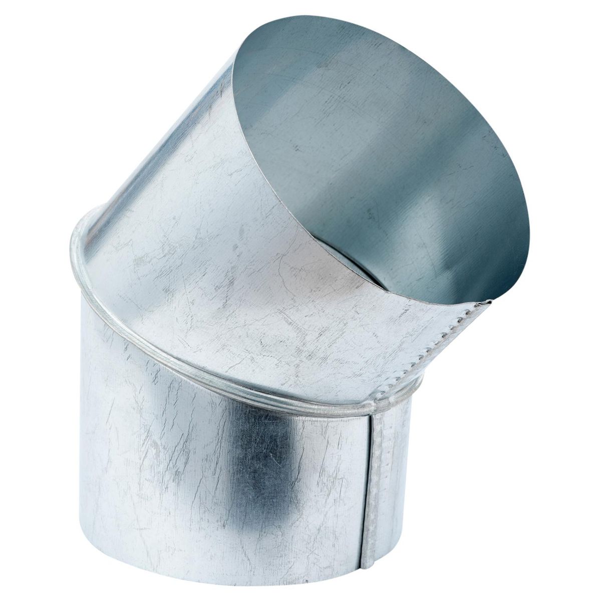 COYAHUE - Codo para tubo acero galvanizado 5" 45º