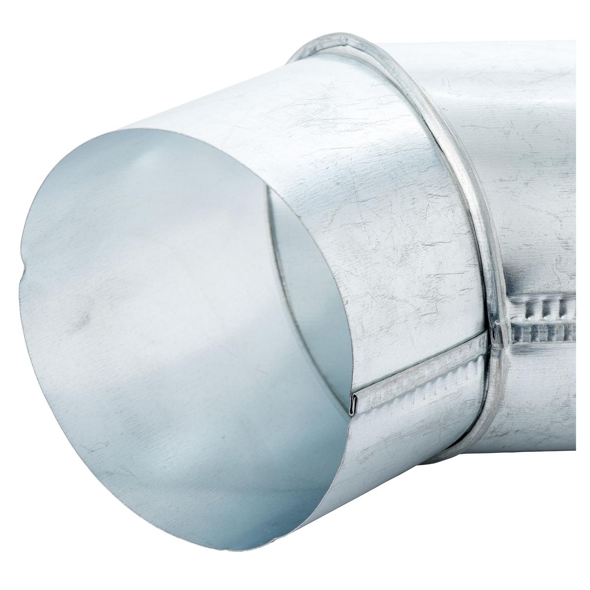 COYAHUE - Codo para tubo acero galvanizado 5" 45º