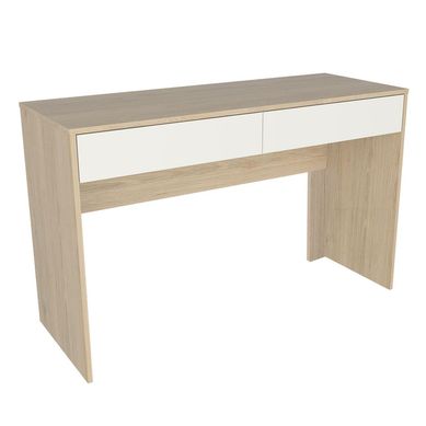 Escritorio 120x45x75 cm oak/blanco