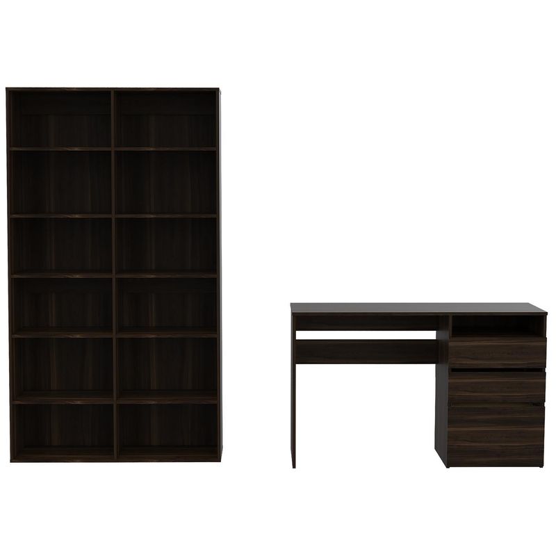 TUHOME - Set escritorio + estante
