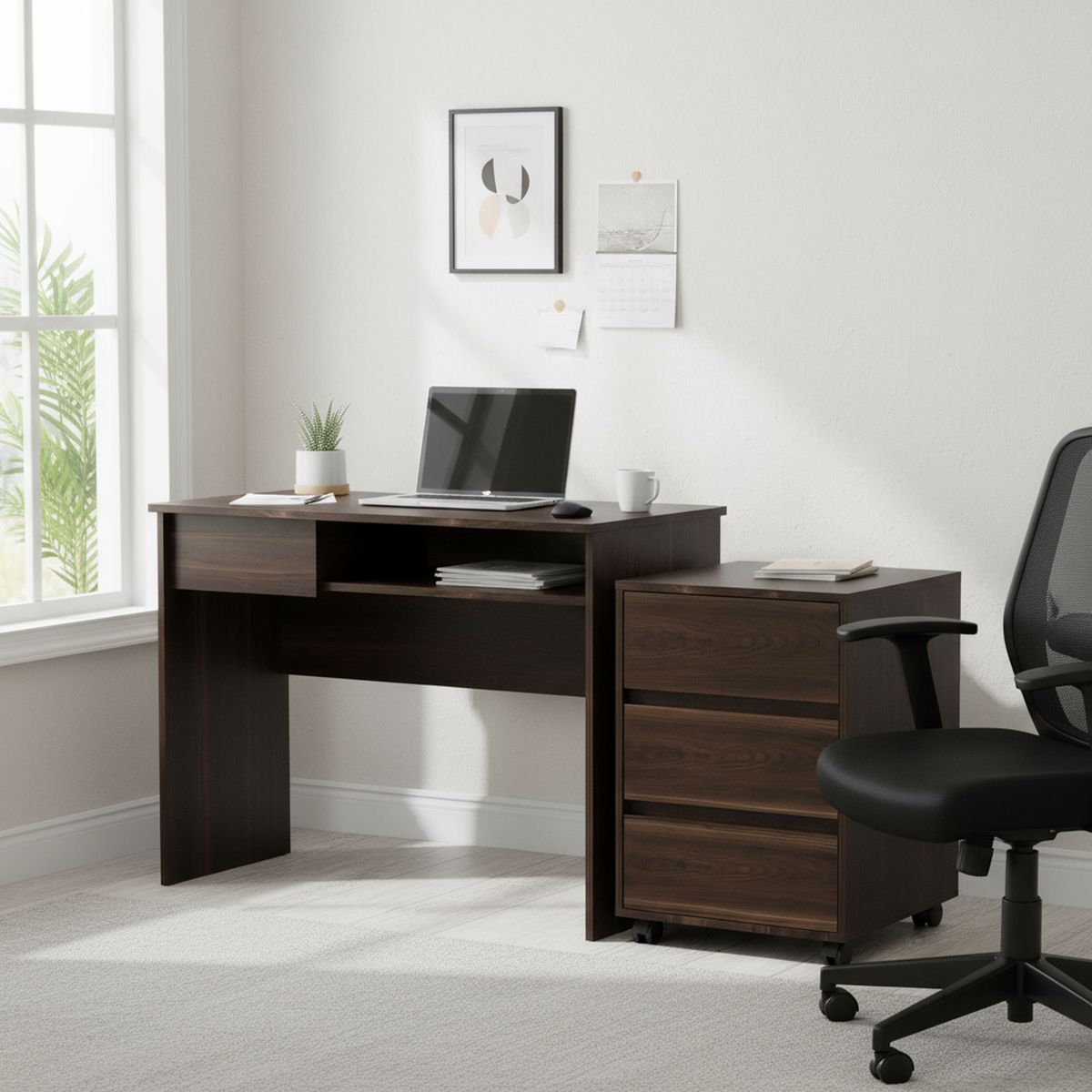 TUHOME - Set escritorio + cajonera