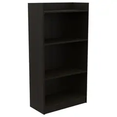 TUHOME - Librero Office Melamina 4 Nivel(es) 62.9x120x30.2 cm Wengué