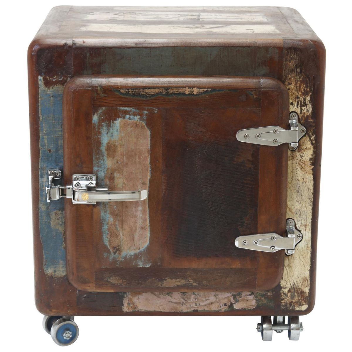 MEYA - Velador Ballia 50x56x41cm Madera reciclada