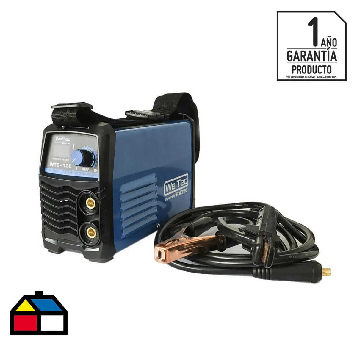 SOLTEC - Soldadora arco manual 120 A