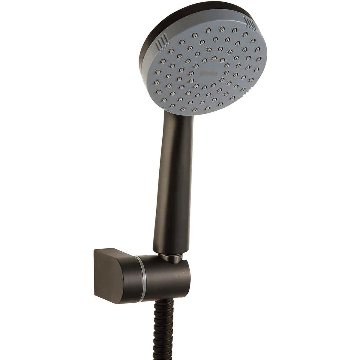 STRETTO - Juego de ducha 1 función Dessin negro mate desarmable