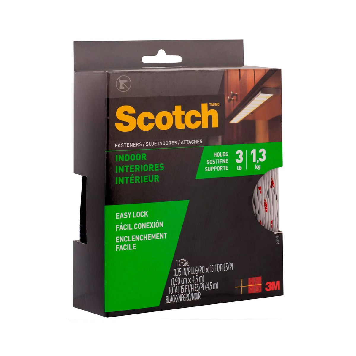 SCOTCH - Sujetador interior 19mm 4,57 m blanco