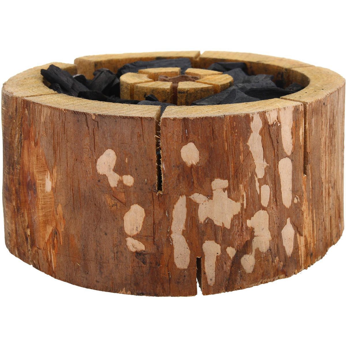 ECOGRILL - Parrilla a Carbón Portátil Ecológica Madera