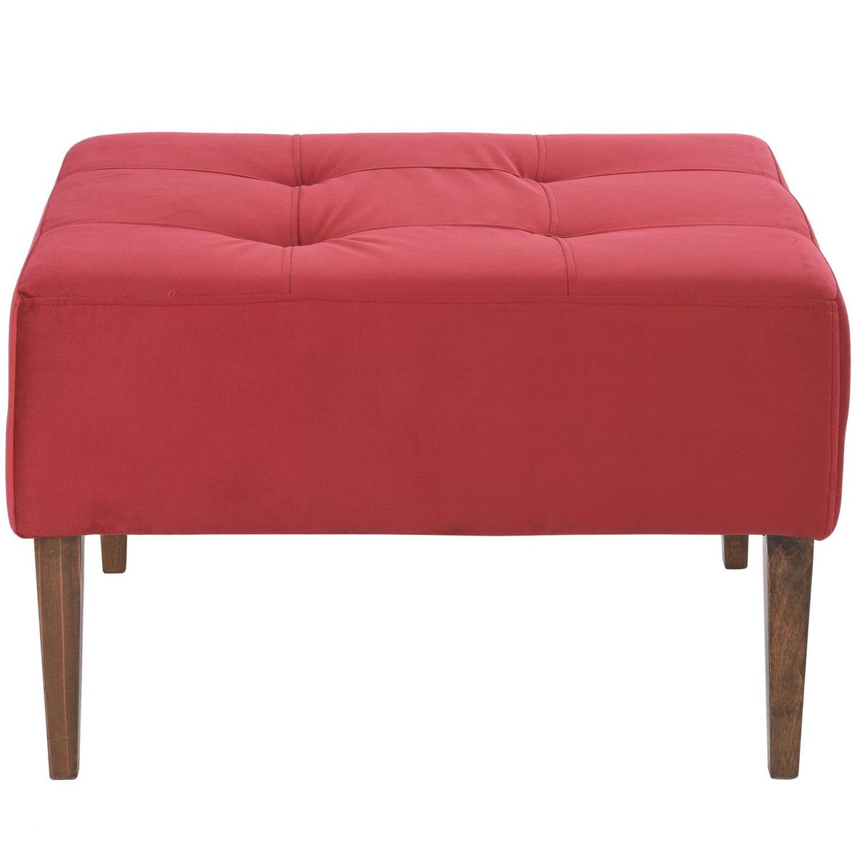 NUEVALINEA - Banqueta Sofía 78x68x50 cm burdeo