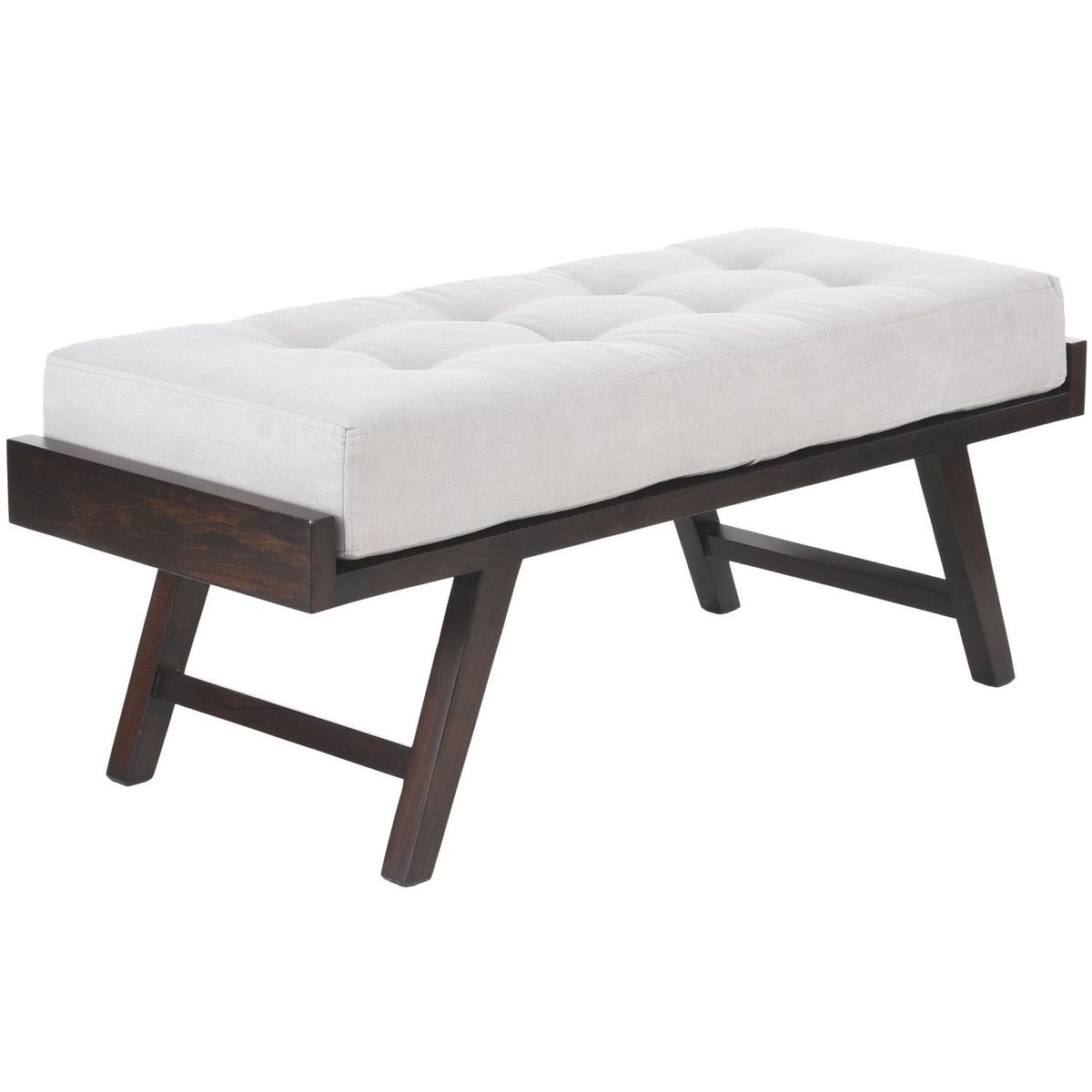 NUEVALINEA - Banqueta Sonha 1,3x50x50 cm gris claro