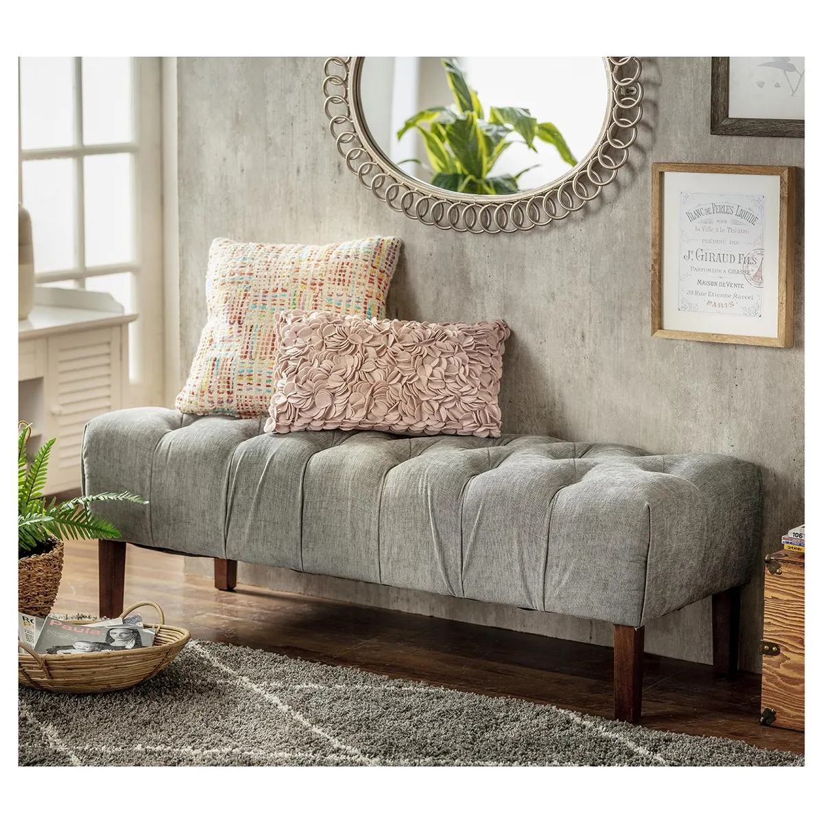 NUEVALINEA - Banqueta 1,38x48x45 cm