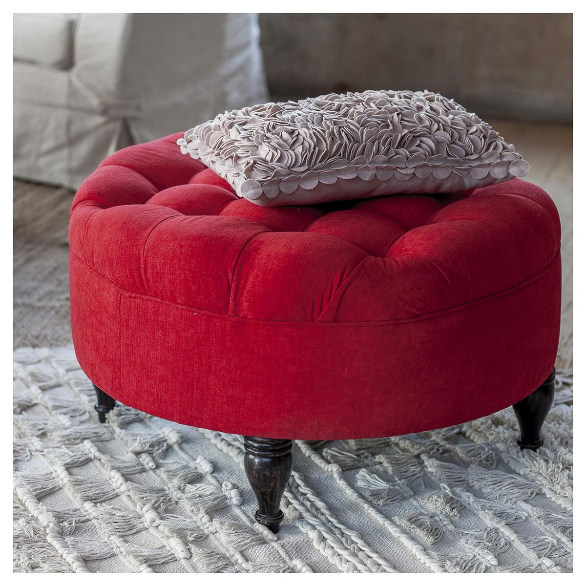 NUEVALINEA - Pouf 80x80x48 cm