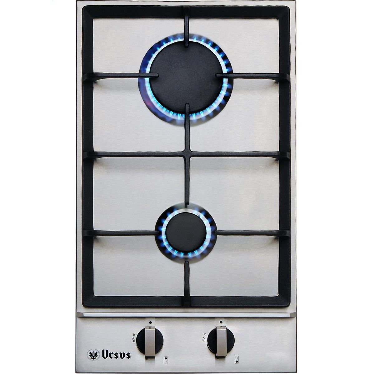Encimera Gas Natural 2 Platos SteelPro, marca URSUS TROTTER - Foto Principal
