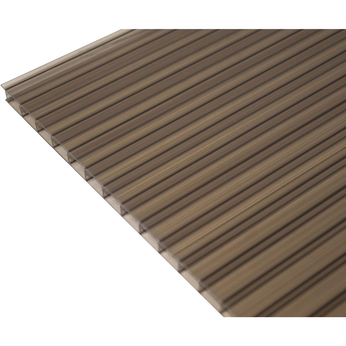 DVP - Plancha Policarbonato Alveolar 8 mm 210x290 cm Bronce