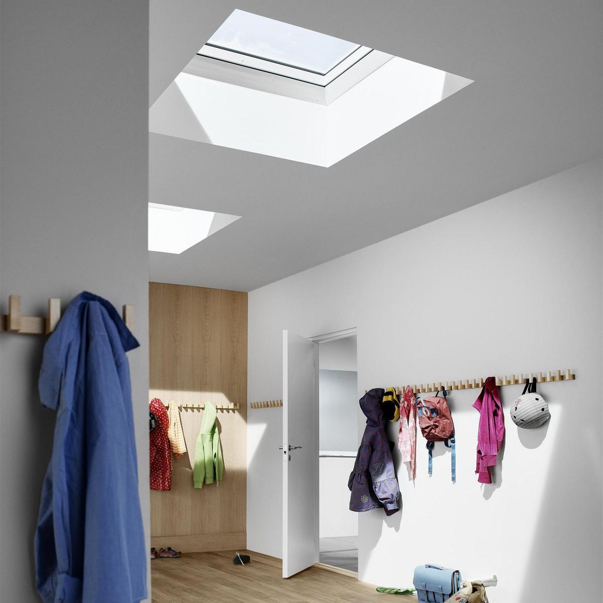 Ventana techo plana c/apertura - CVP 60x60cm - Madera Blanco, marca VELUX - Foto 2