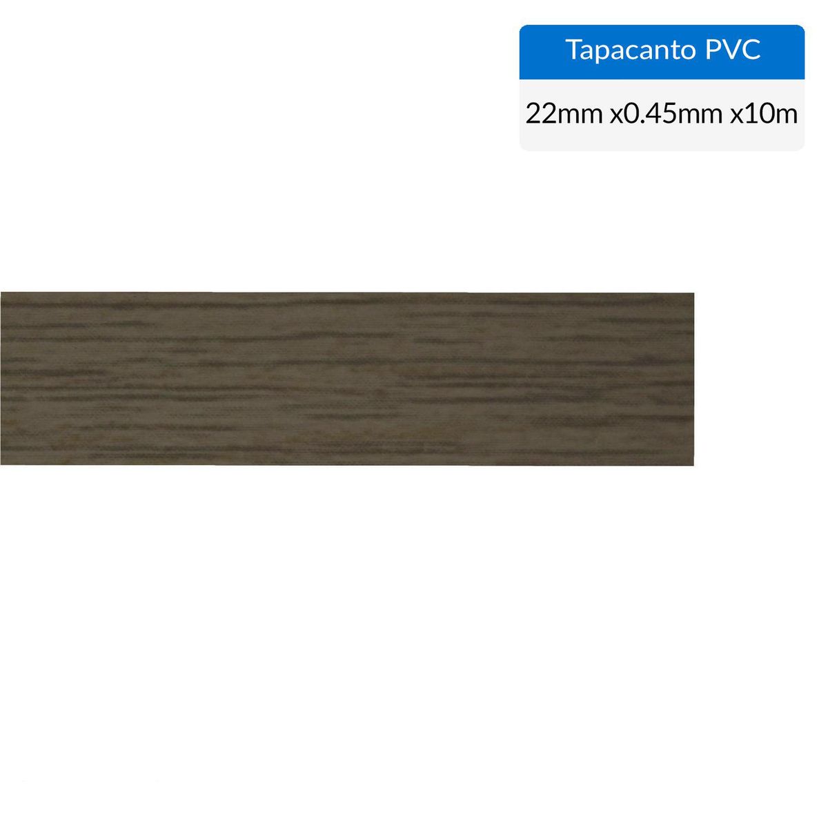 DVP - Tapacanto PVC Teca Roble Santana encolado 22x0,45 mm 10 m