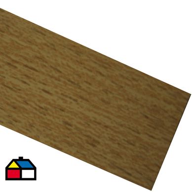Tapacanto PVC Haya encolado  22x0,45 mm 10 m