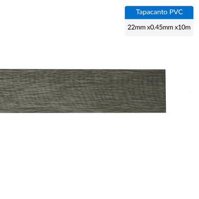 Tapacanto PVC Concreto encolado 22x0,45 mm 10 m