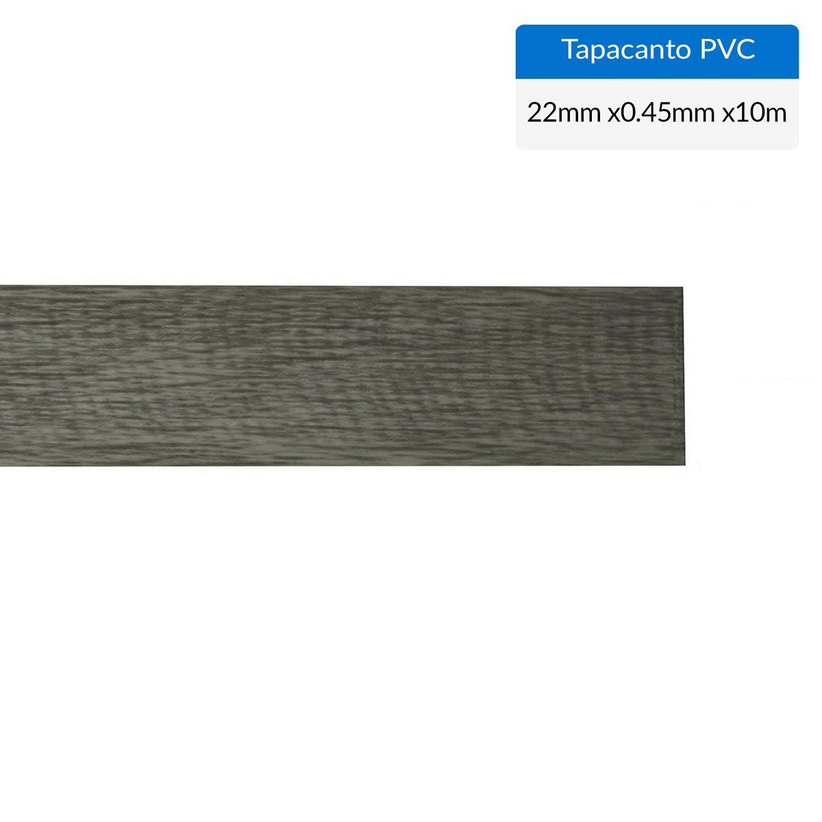 DVP - Tapacanto PVC Concreto encolado 22x0,45 mm 10 m